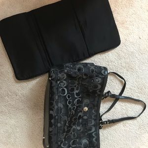 Coach diaper bag